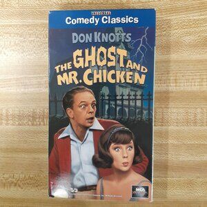 The Ghost and Mr. Chicken 1966 VHS Don Knotts Halloween Comedy Classics VTG 1996